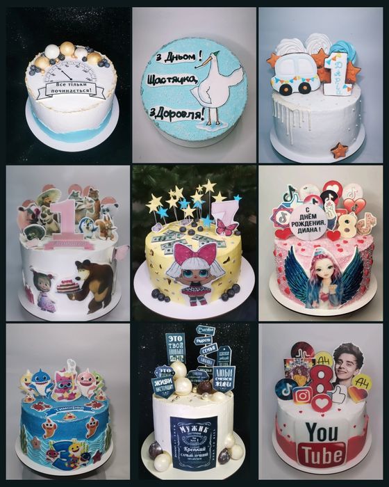 Торт на замовлення 950 грн за кг