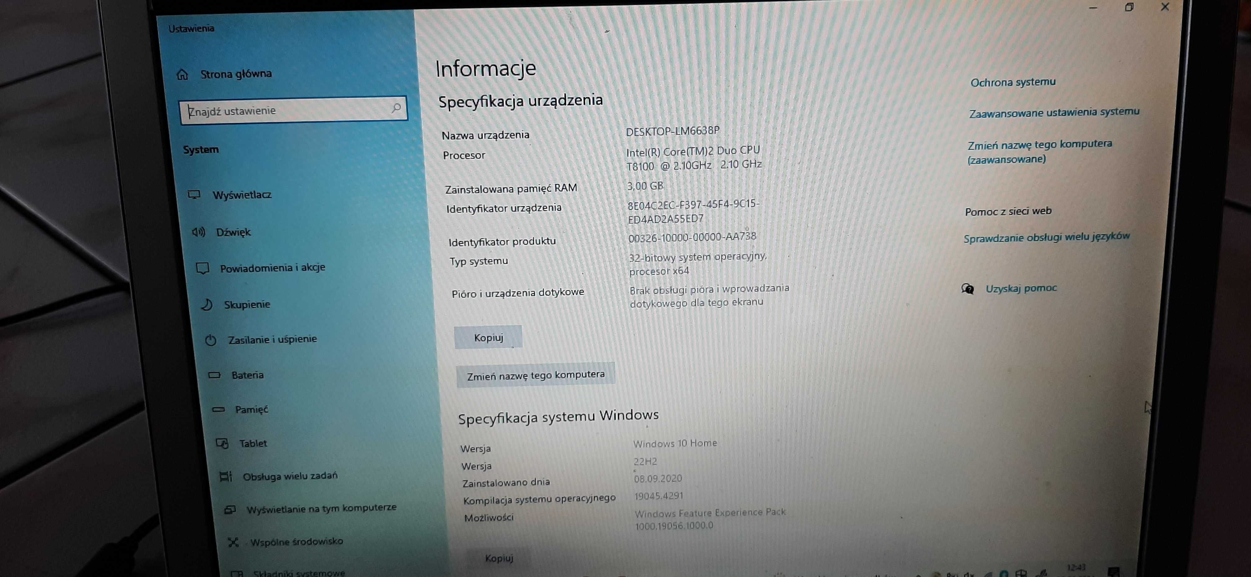 Dwa laptopy DELL XPS M 1330