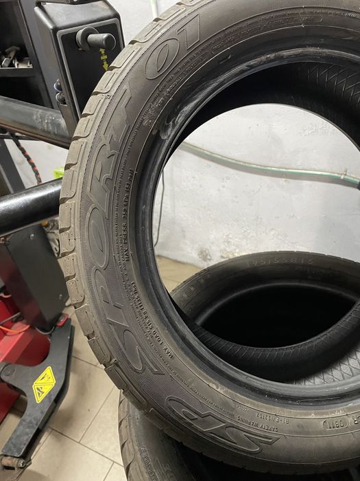 Komplet opon letnich Dunlop 195/55/15 6mm 4.6mm Promocja!