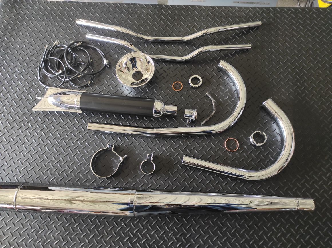 Tłumiki do motocykli zabytkowych Dniepr Ural M72 K 750 WSK SHL Jupiter