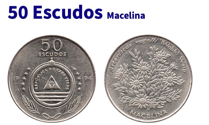 Moedas comemorativas Escudo - Cabo verde