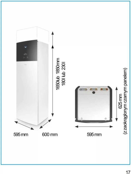 Pompa ciepła Daikin Altherma 3 R F 8kW 230 L autoryzowany instalator