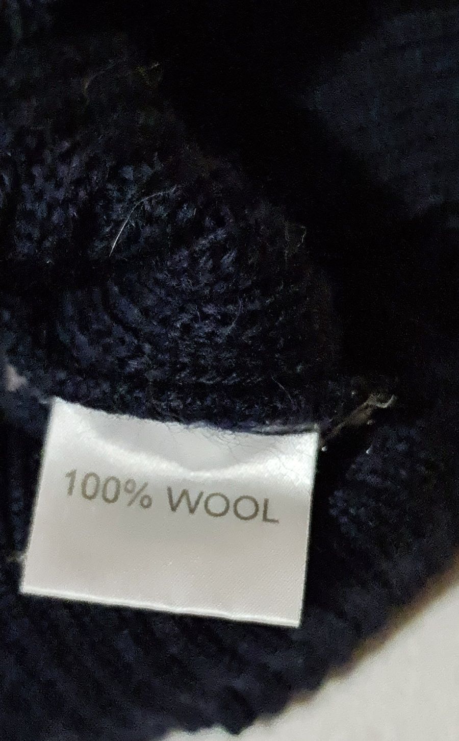 Sweter męski WENAAS rozm.58 100% WOOL wełniany zimowy