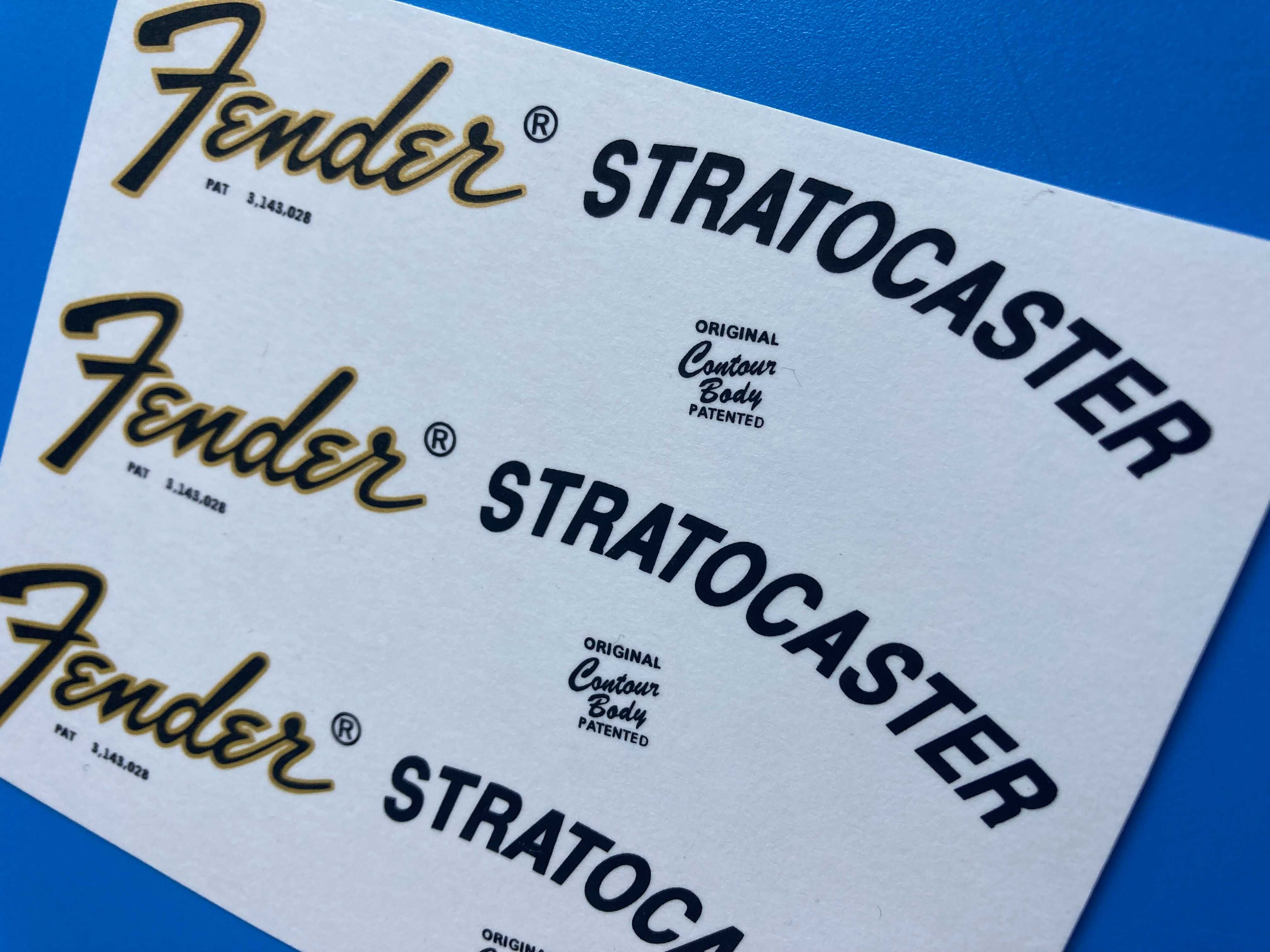 Gitara Fender Stratocaster Logo