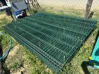 Panele ogrodzeniowe 5mm drut 257x167 zielone
