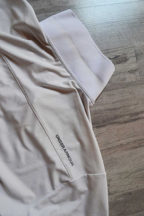 Koszulka beżowa Under Armour XL sportowa bluzka polo męska