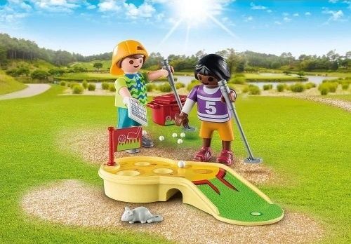 Playmobil mini golf NOVO