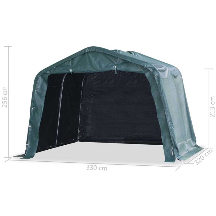 Tenda para Gado 3,3x3,2 m Ideal para Cavalos, Ovelhas, Cabras ou Vacas