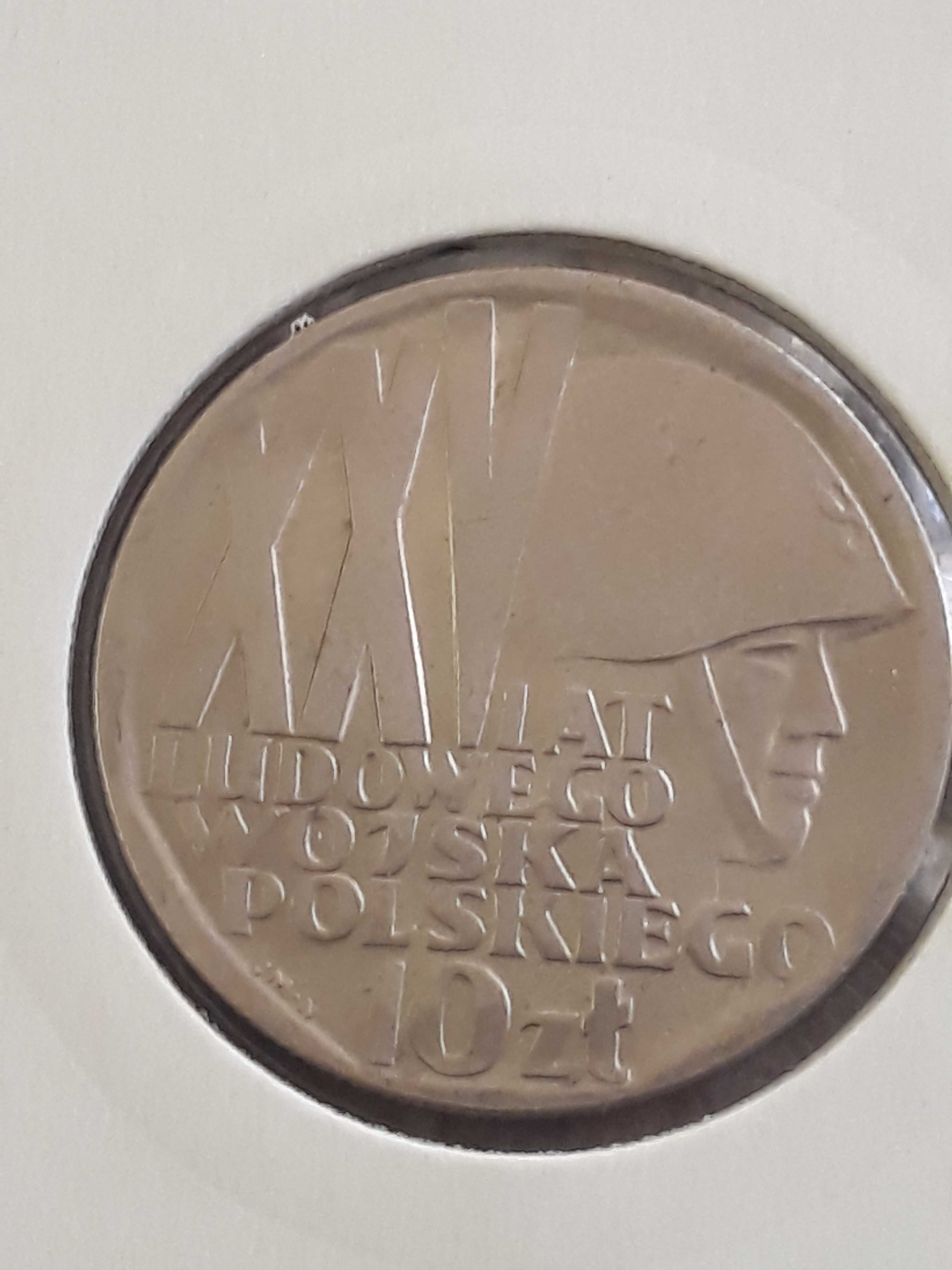 10 zł XXV Lat Ludowego Wojska Polskiego 1968 r. - Mennicze