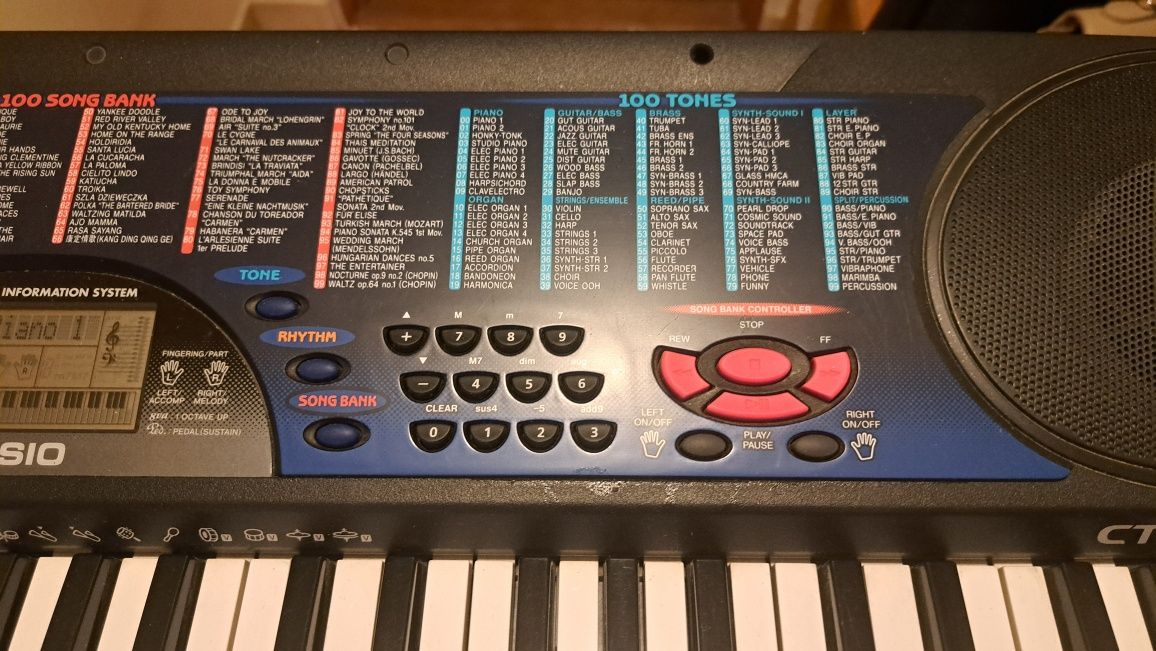 Keyboard CASIO CTK-495 A + statyw