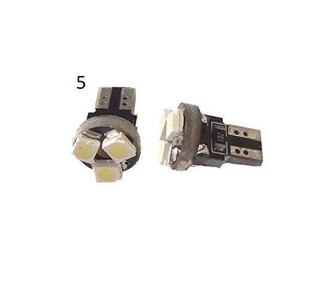 Lâmpadas LED W5W T10 T5 P21W C5W Canbus