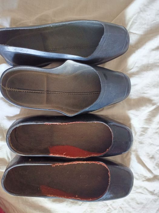 Галоши на валянки, радянські