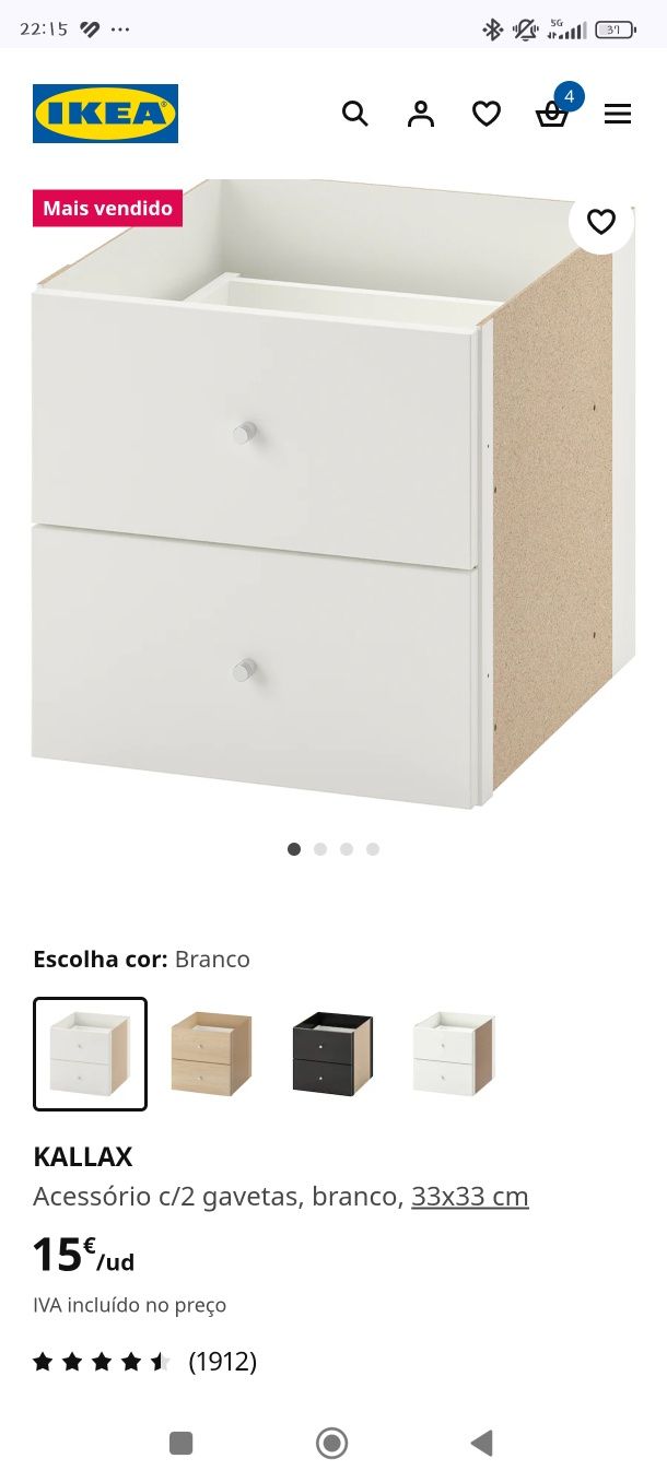 Móvel Kallax IKEA