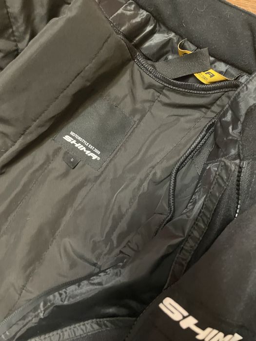 Kurtka na motor damska SHIMA RUSH LADY BLACK czarny