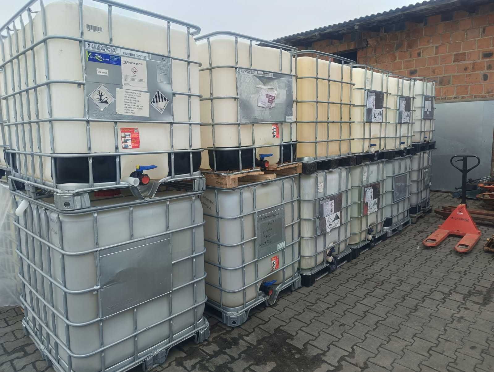 Paletopojemnik 1000l po odżywkach roślinnych. Duży wybór