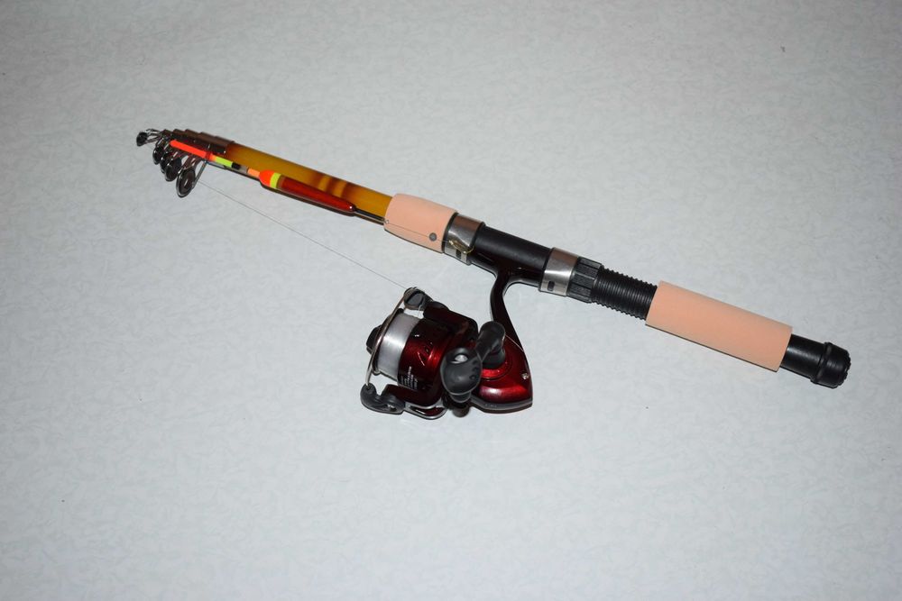 kompletna nowa wędka