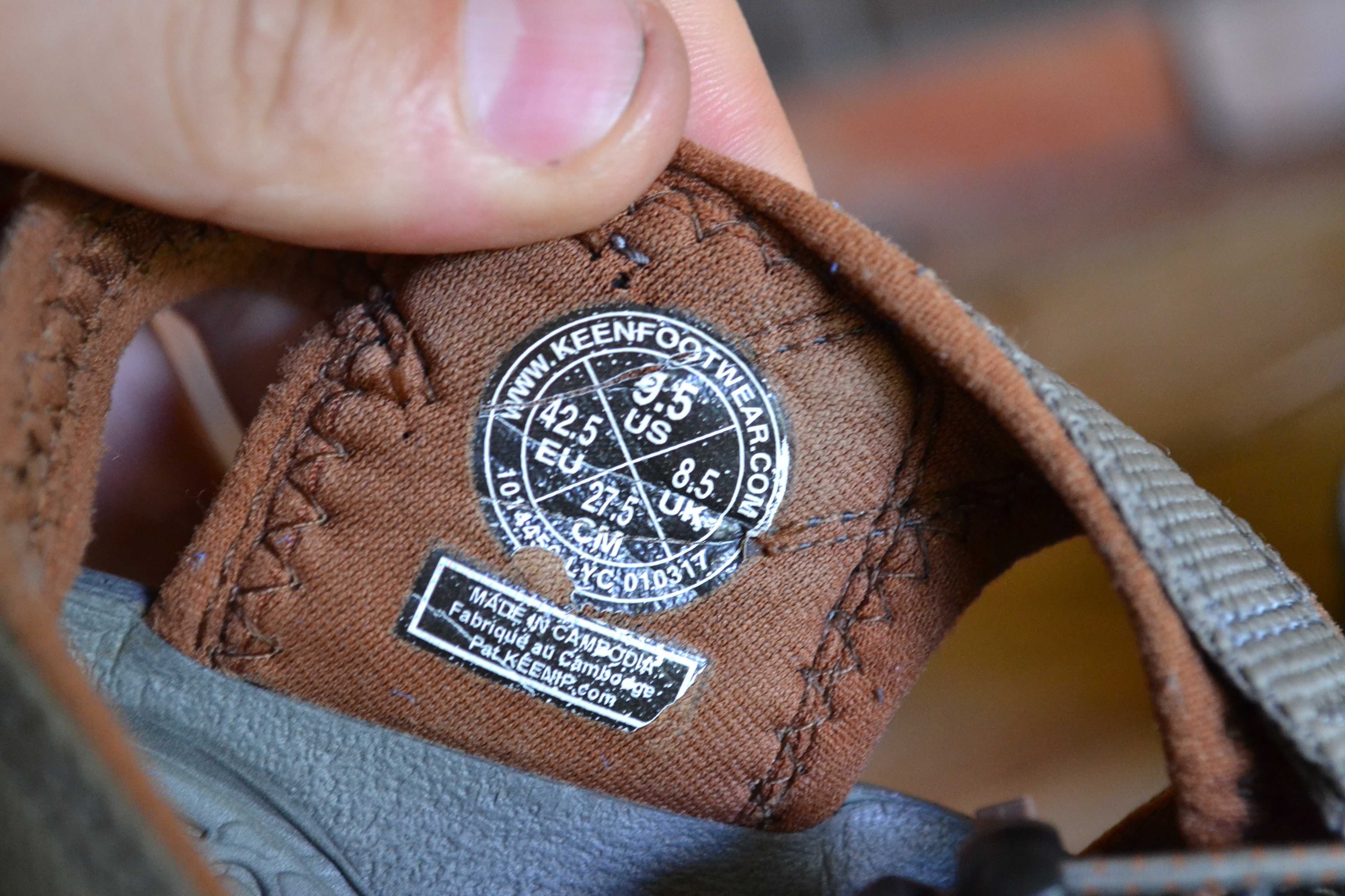 Сандали Keen Waterproof Оригинал Размер 43 Стелька 27.5 см