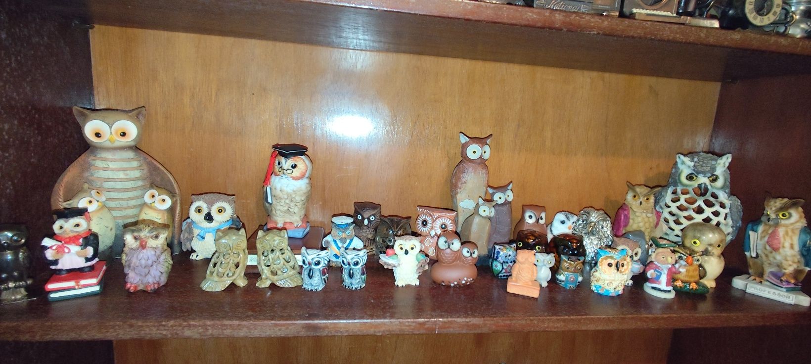 Mochos em miniatura de várias origens