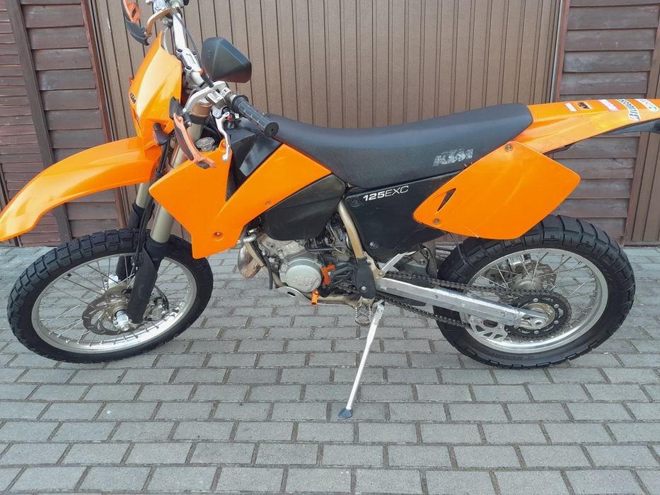 Ktm 125 exc zarejestrowany