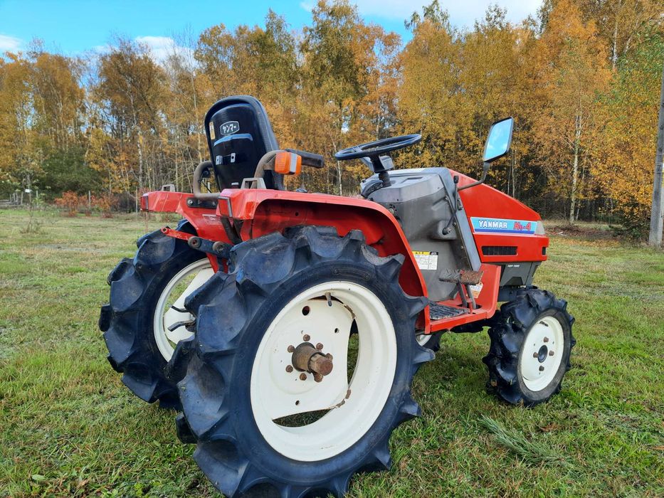 Yanmar Ke 4 japoński traktorek do sadów i ogrodów