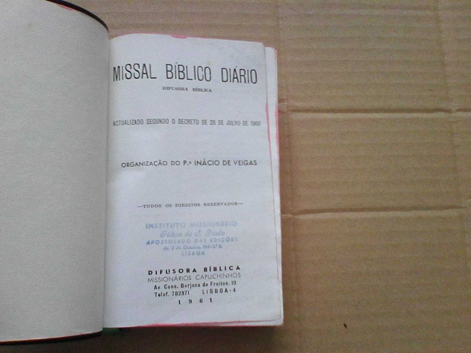 Missal Biblico Diário