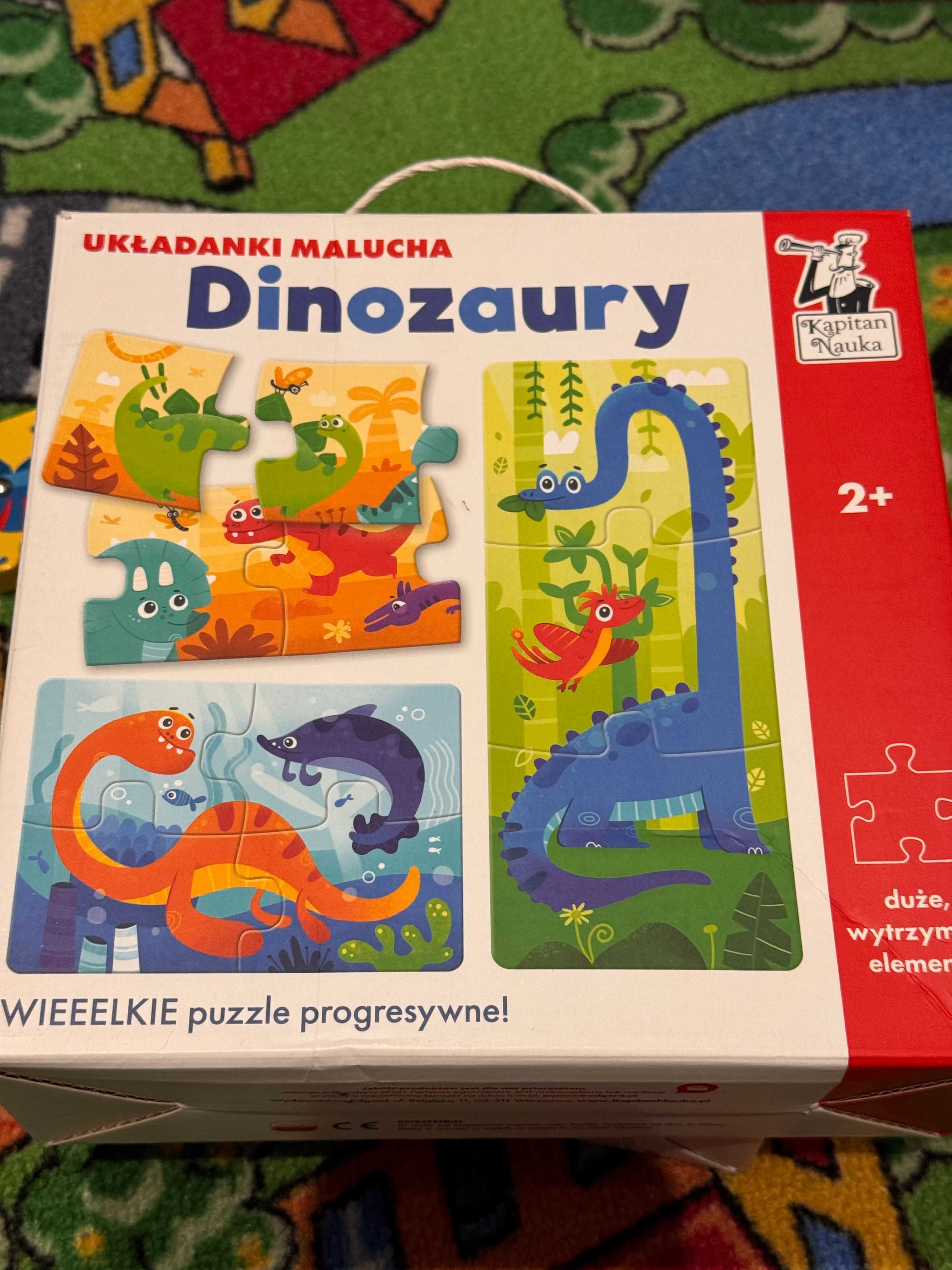 Sprzedam puzzle z dinozaurami
