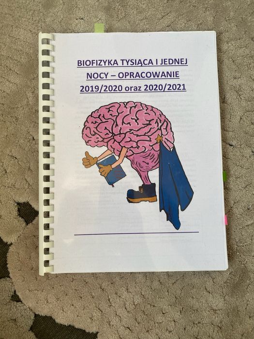 Skrypt- „Biofizyka tysiąca i jednej nocy” + gratis UMED