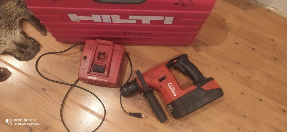 Hilti Akumulatorowa wiertarka udar Hilti TE 6-A zestaw z walizka