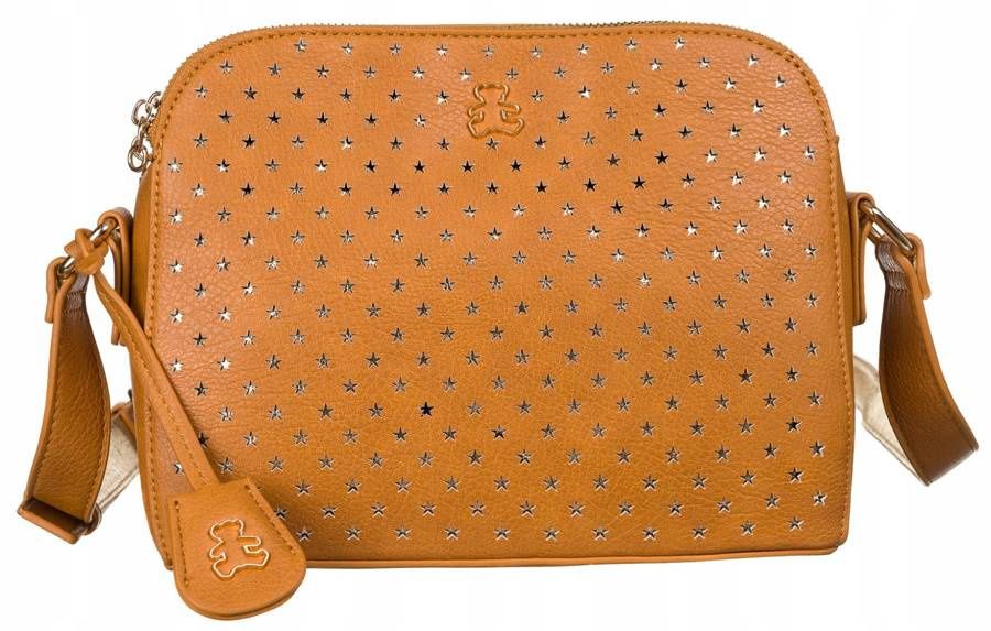 ażurowa listonoszka damska ze skóry ekologicznej — lulucastagnette