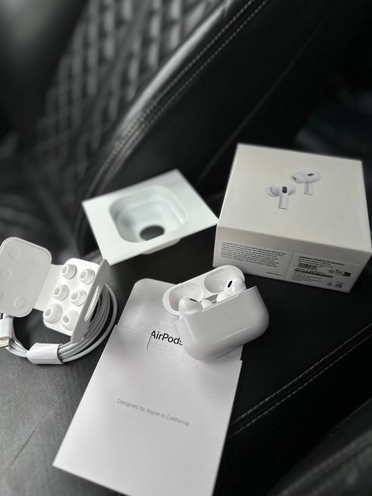 Airpods pro 2 gen безтротові навушники aplle шумоподавлення 2/3/pro 2