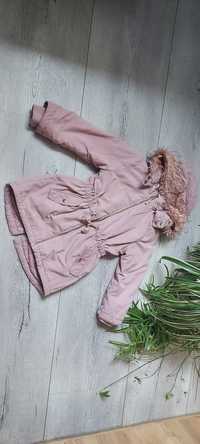 Kurtka, parka zimowa h&m 122