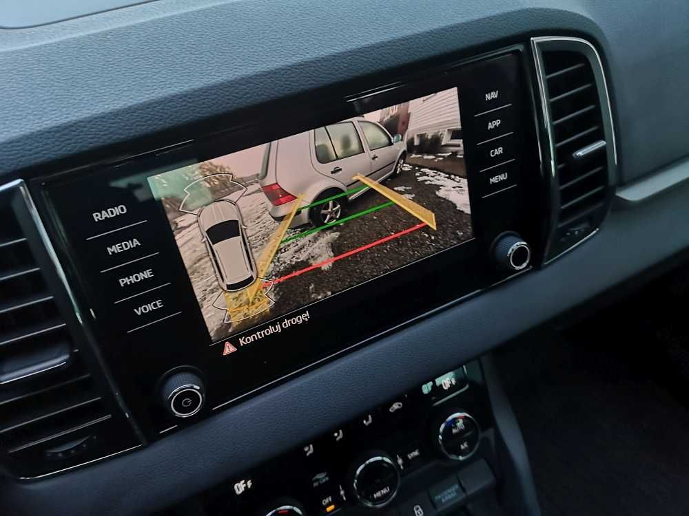 Kamera cofania HIGH Skoda Kodiaq Karoq z montażem montaż w cenie fvat