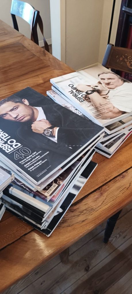 44 revistas "Espiral do Tempo"