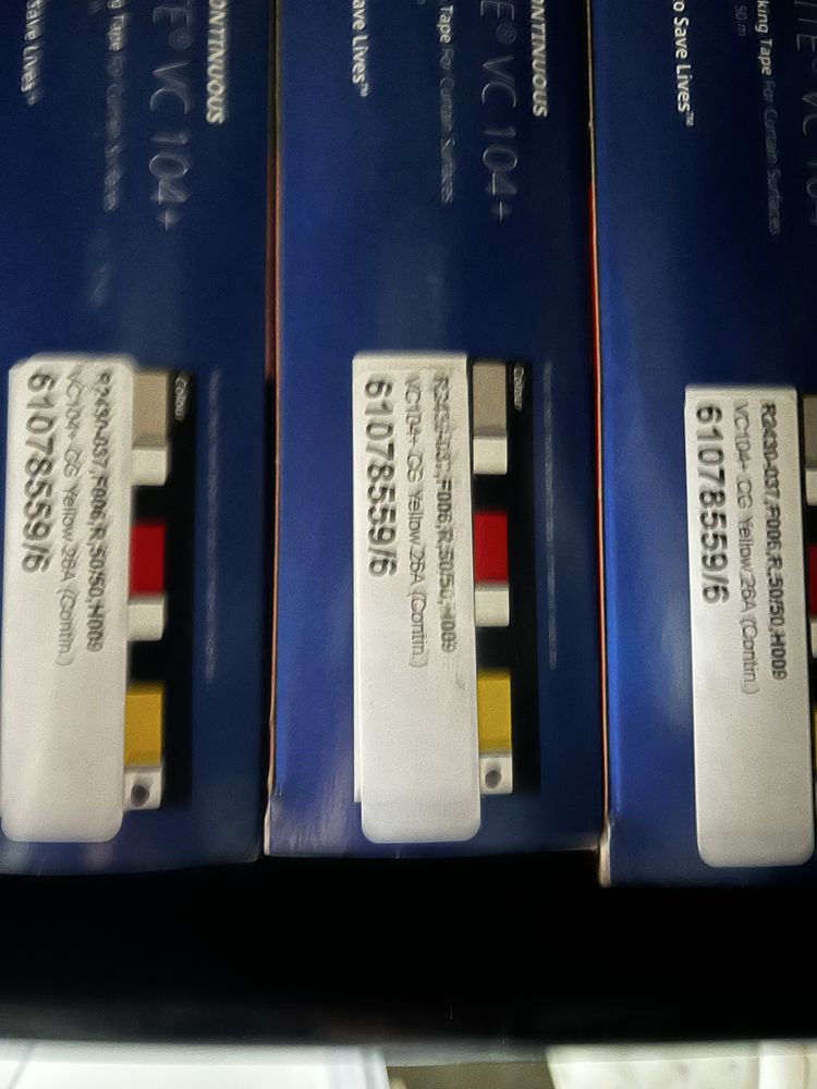 ORALITE® VC 104+ taśma odblaskowa samoprzylepna na plandeki żółta