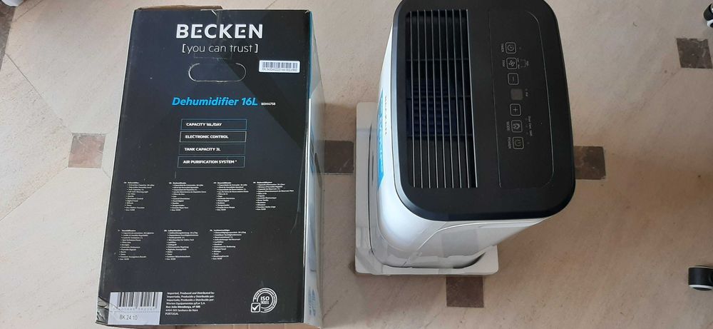 Desumidificador 16L novo