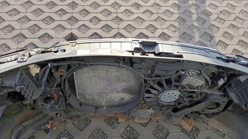 Audi A4 B6 Kompletny przód Cabrio Czarny LY9B