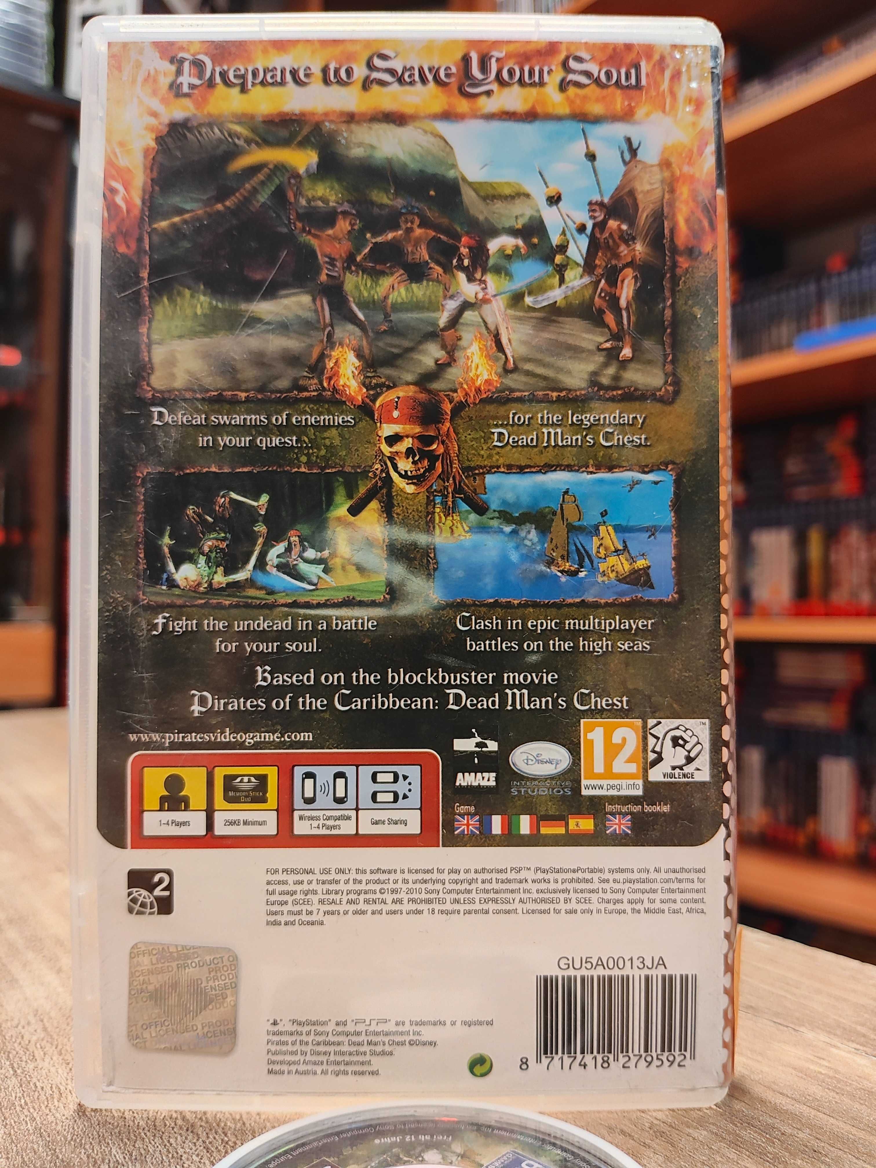 Pirates of the Caribbean: Dead Man's Chest PSP Sklep Wysyłka Wymiana