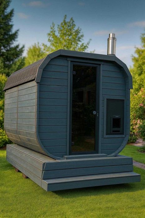 Duża sauna mobilna wynajem LUX