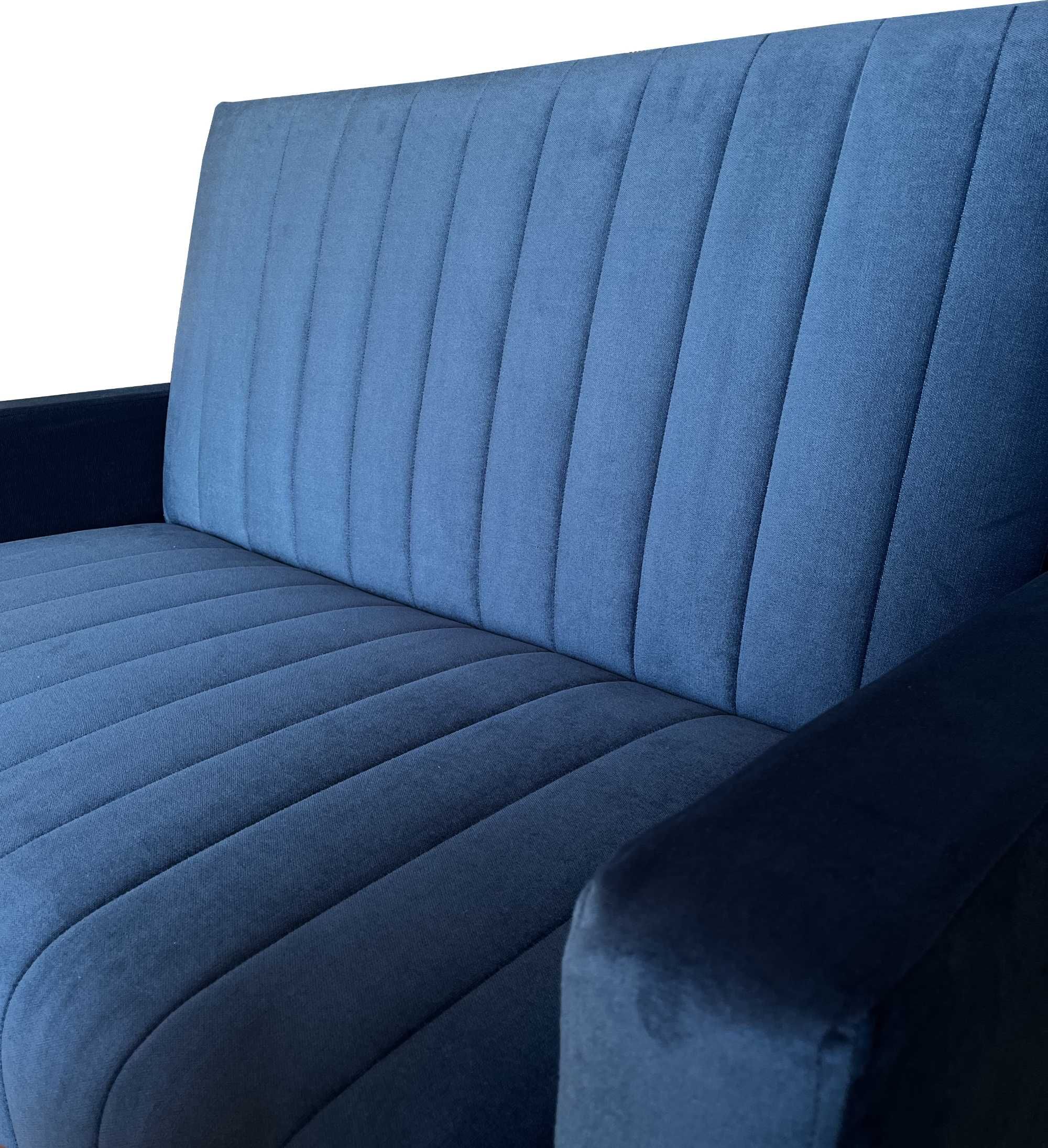 Sofa Kanapa Amerykanka ZANZI 110 cm rozkładana SPRĘŻNY