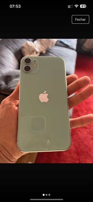 iPhone 11 verde água 128GB