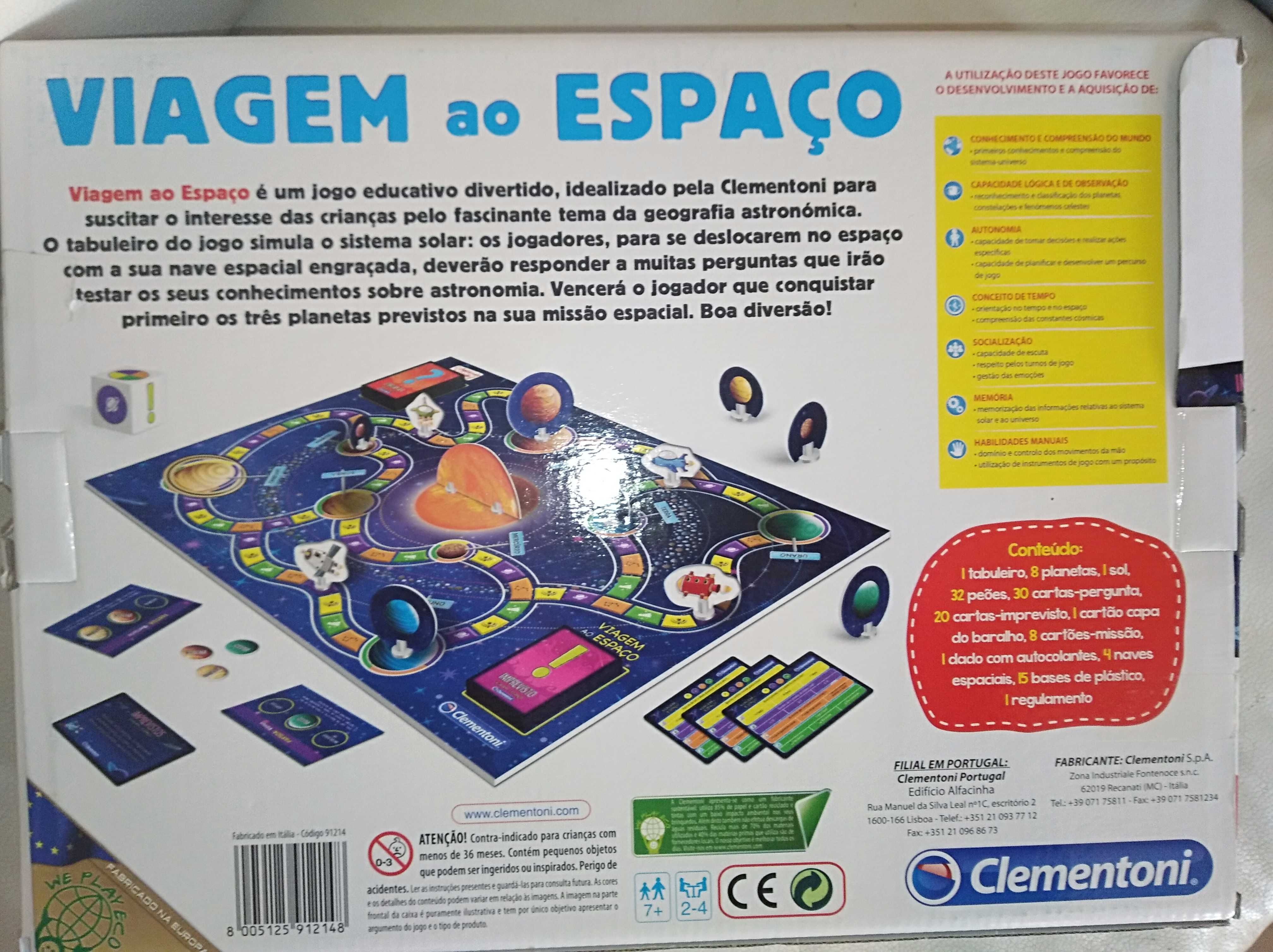 Jogo A Viagem ao Espaço (+ 7 anos)