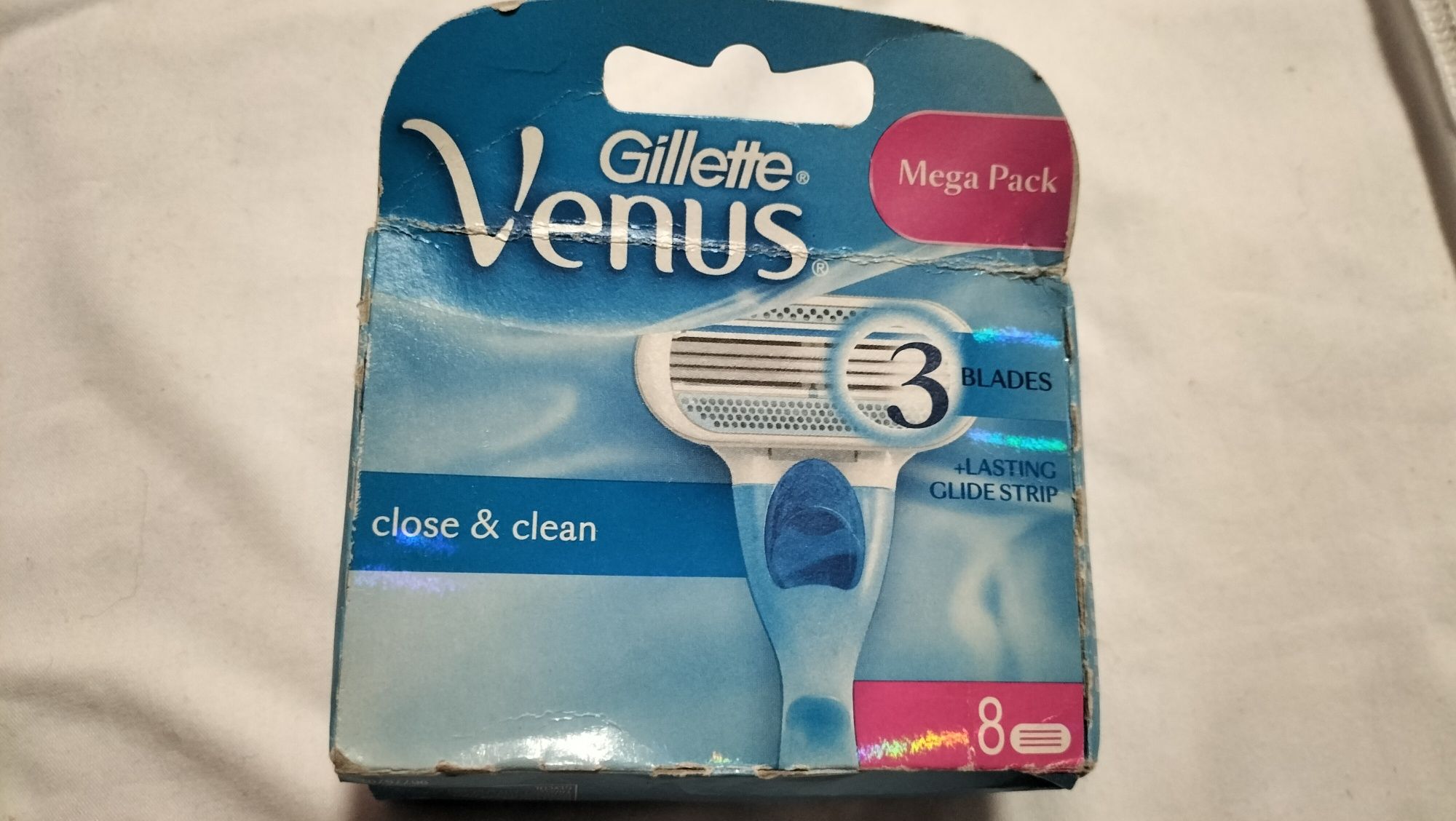 Ostrzą do maszynki Gillette Venus close&clean,8 szt.