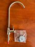 Wylewka Do Wody Filtrowanej INOX Pojedyncza Kranik Do Filtra Stal