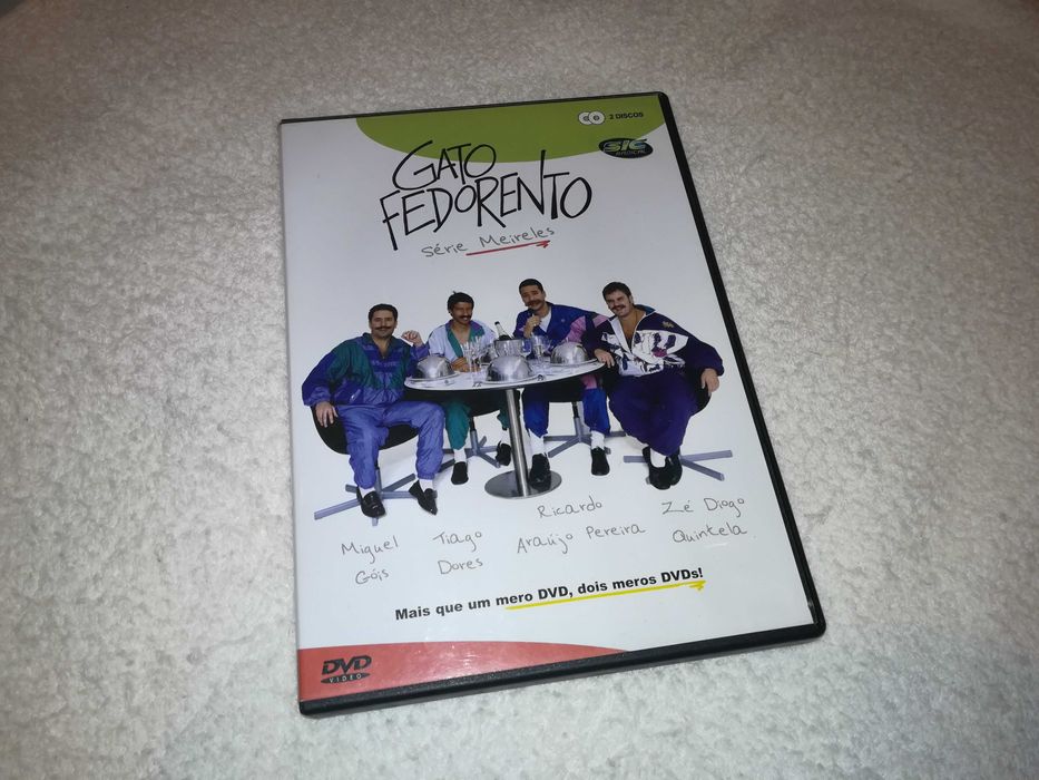 gato fedorento (2ª série 10 episódios em 2 DVDs) sic radical