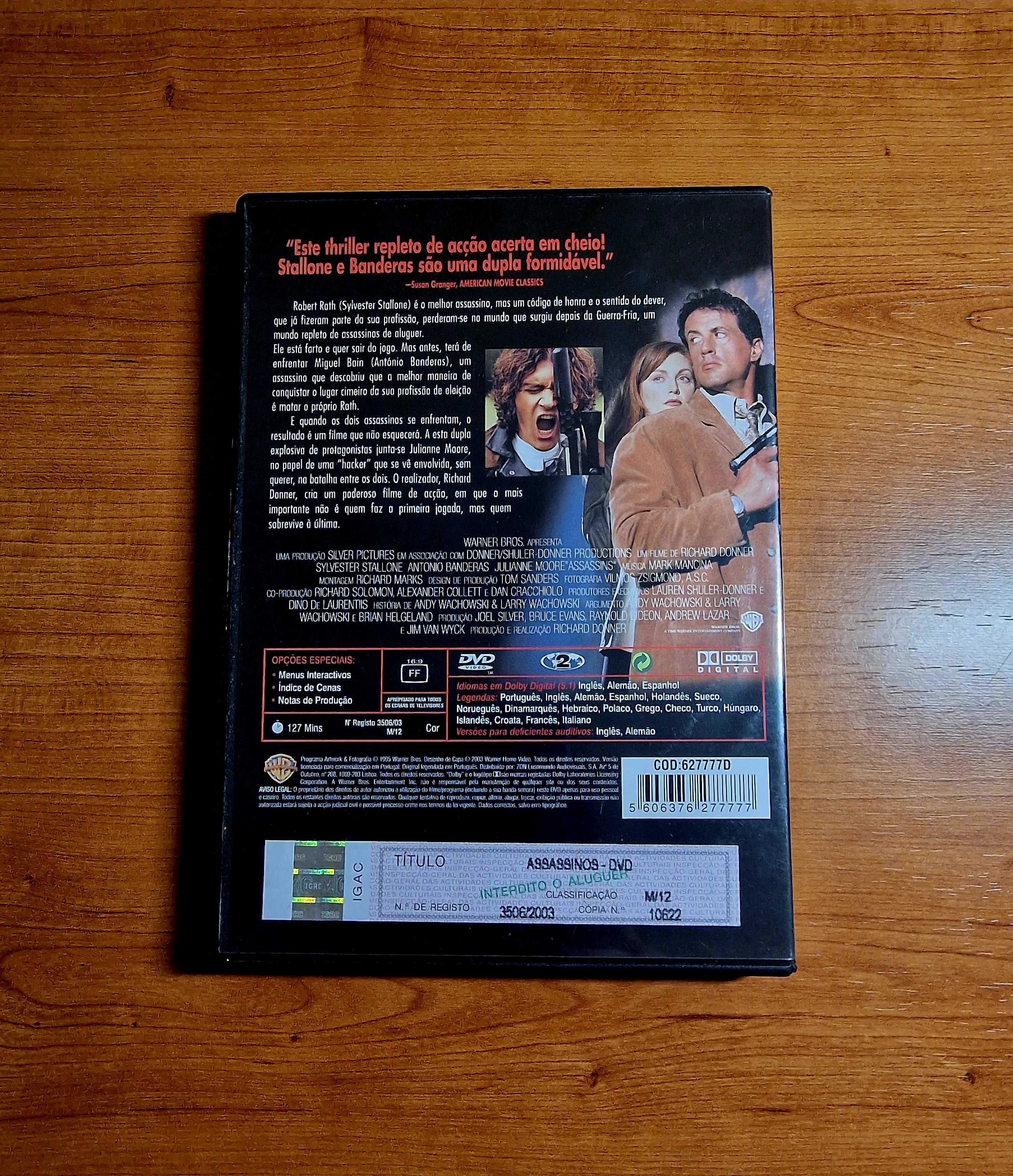 ASSASSINOS (Sylvester Stallone/Antonio Banderas/Julianne Moore)