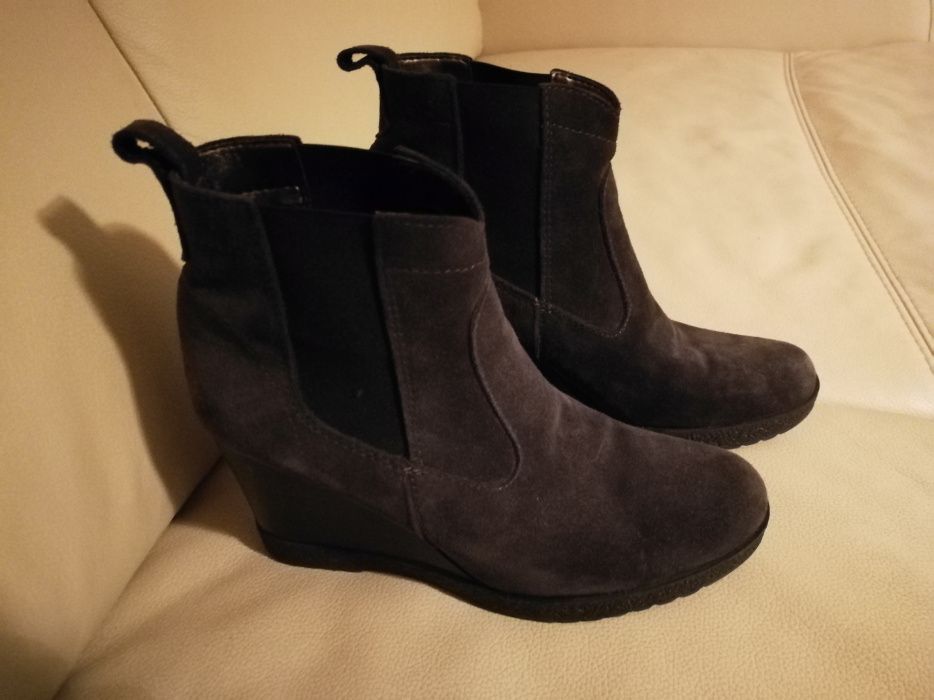 Promod botki skóra naturalna 39