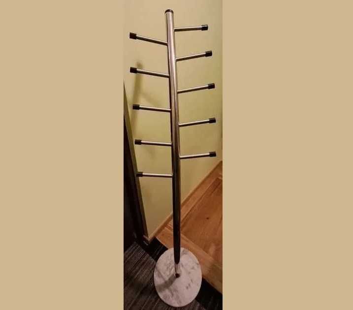 Metalowy wieszak stojący na ubrania Las Vegas 180cm