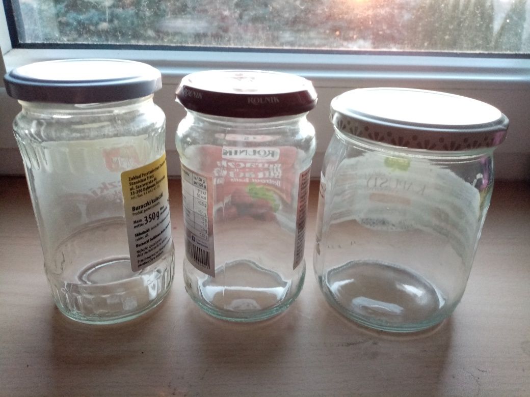 Słoje 540ml, 370ml