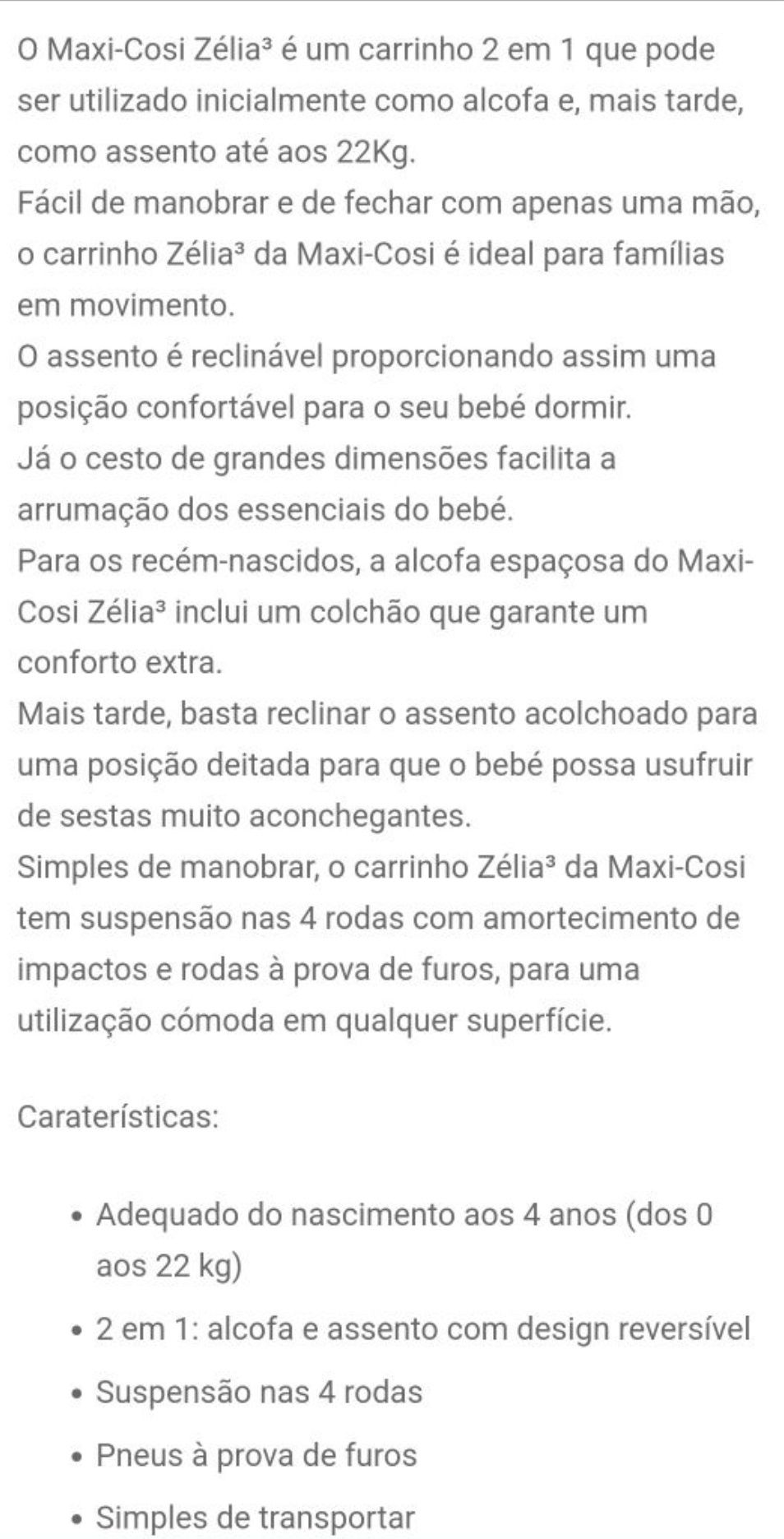 Carro 2 em 1 Maxi cosi