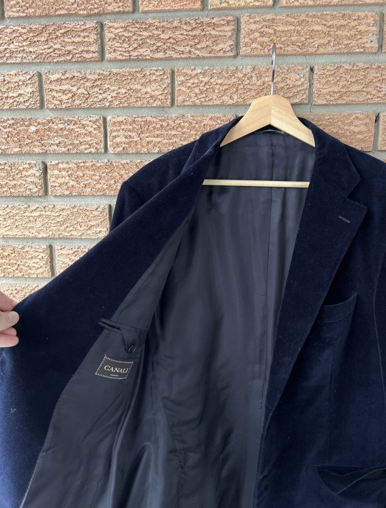 Піджак Canali Велюровий Оригінал